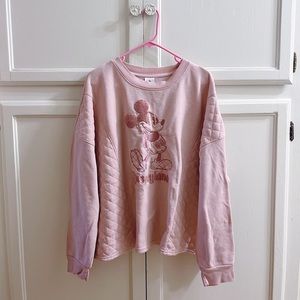 🎀Disney Soft Pink Mickey Sweater/Sweatshirt🎀